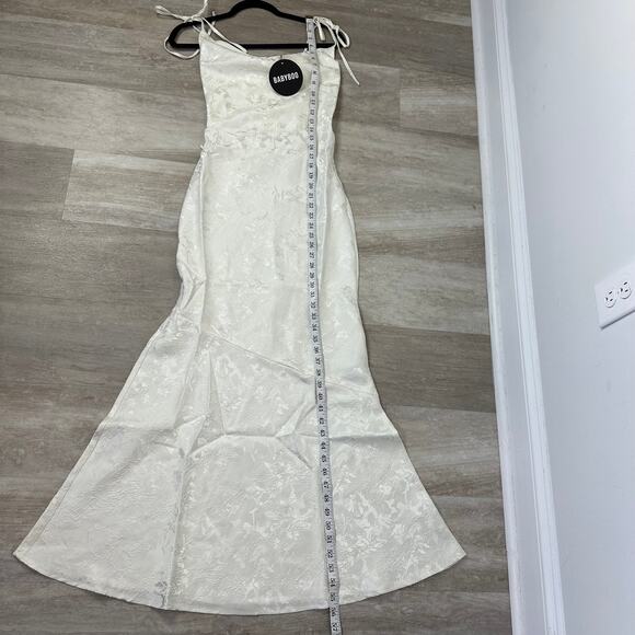 NEW Babyboo Whitney Maxi Dress Ivory Size XS Bridal Wedding Dress - Picture 9 of 10
